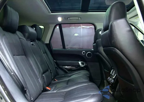 2015 Land Range Rove Black из США, поврежденный, VIN SALGS2TF8FA222527